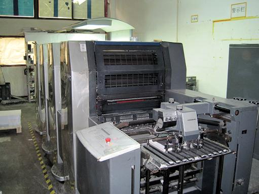 海德堡SM52-4四色电脑酒精高配印刷机 - 东莞