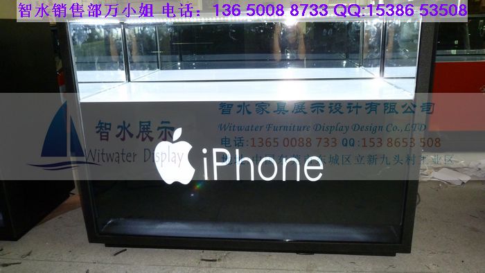 江阴苹果手机柜台 可更换LOGO底色 如您所需