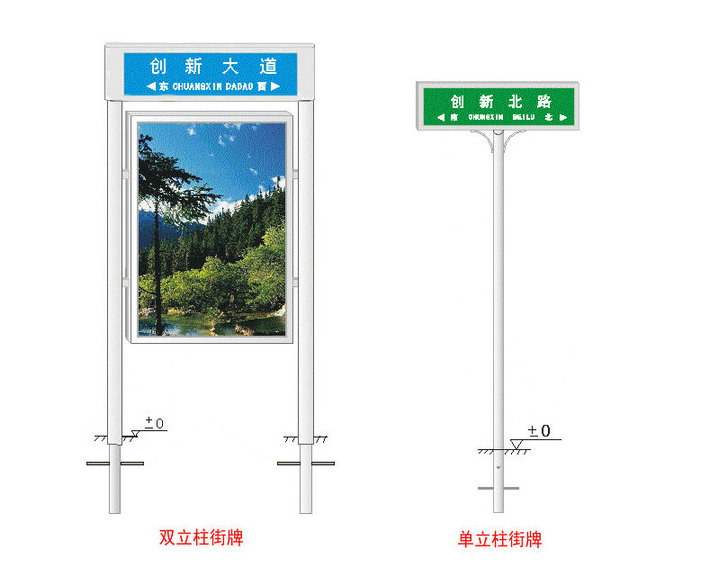 街牌路牌高清大图