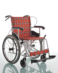 西安轮椅康尚轮椅AWM04铝合金材质轻便美观