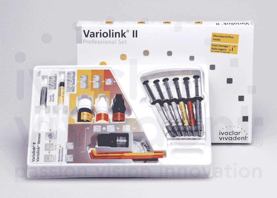 义获嘉伟瓦登特全瓷粘接瓷贴面粘接树脂水门汀套装 variolink n产品