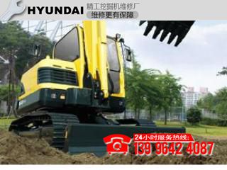 现代60 9挖掘机发动机冒黑烟大高清图片 高清大图 重庆市精工挖掘机高清图片