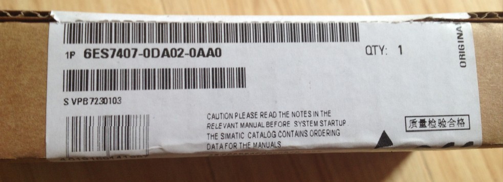 6ES7 407-0DA01-0AA0