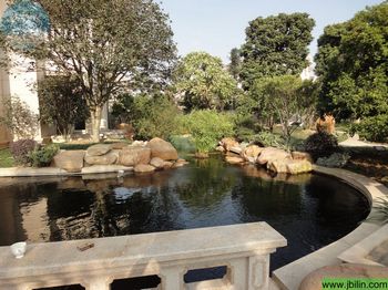 广州碧桂园别墅区水池过滤水v水池工程打造舒适联排别墅新加坡图片