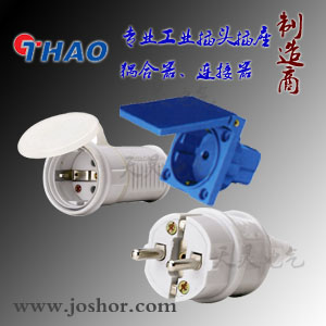 欧式插头插座连接器产品大图