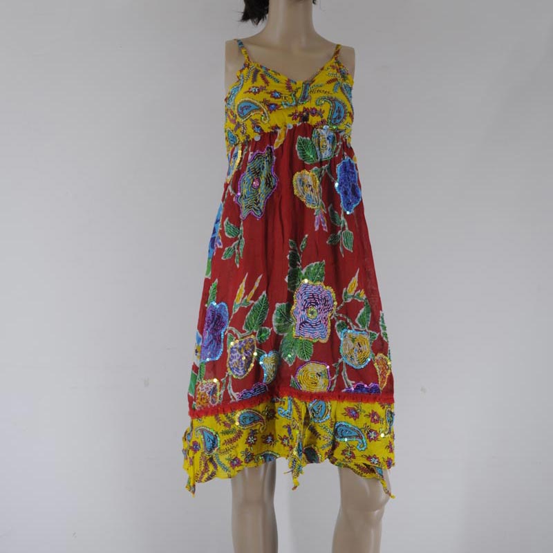 绣珠裙子 泰国印度尼泊尔民族服装批发产品大