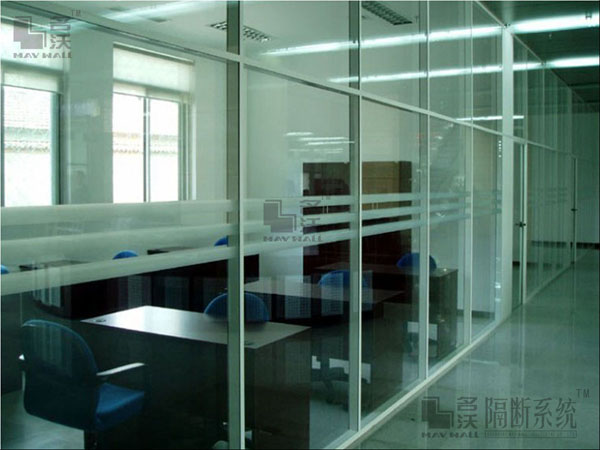 专业供应双层玻璃隔断墙 上海办公隔断墙 - 上